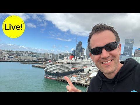 I’m on Celebrity Edge’s 1st Auckland arrival! Guess what ship I found? Cunard QE Live! Video Thumbnail