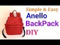 【DIY】アネロ*リュックの作り方* Anello BackPack Tutorial*