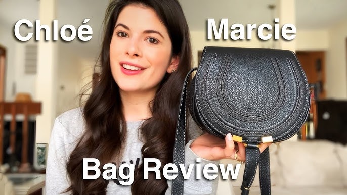 What's in my Bag + Chloé 'Small Marcie' Leather Crossbody Bag