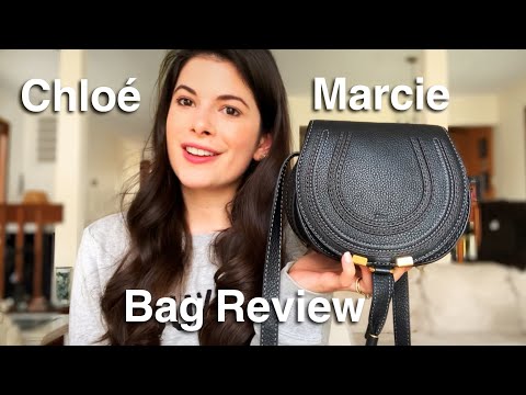 What's in my Bag + Chloé 'Small Marcie' Leather Crossbody Bag Review -  Crystalin Marie