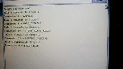 Automação Com arduino e reconhecimento de voz