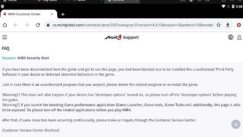 LDPlayer not working now in MIR4