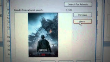 Using Mezzmo DLNA server software to add coverart to videos.