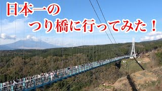 【静岡】日本一のつり橋、三島スカイウォークに行ってみた! 【静岡】日本一のつり橋、三島スカイウォークに行ってみた!