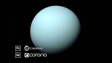 Photo-Realistic Uranus in Cinema 4d w. Corona Renderer | Syntactic Labyrinths
