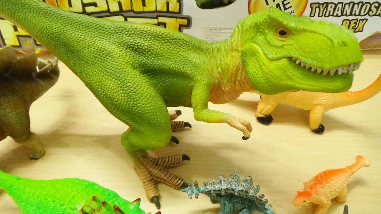 Dinosaur Toys Collection for Kids T Rex Velociraptor ...