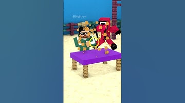 When Herobrine Plays Squid Game Dalgona Candy |  Minecraft Animation #shorts