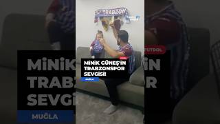 ♥️💙 2 Yaşındaki Güneşin Trabzonspor Sevgisi Gülümsetti Resimi