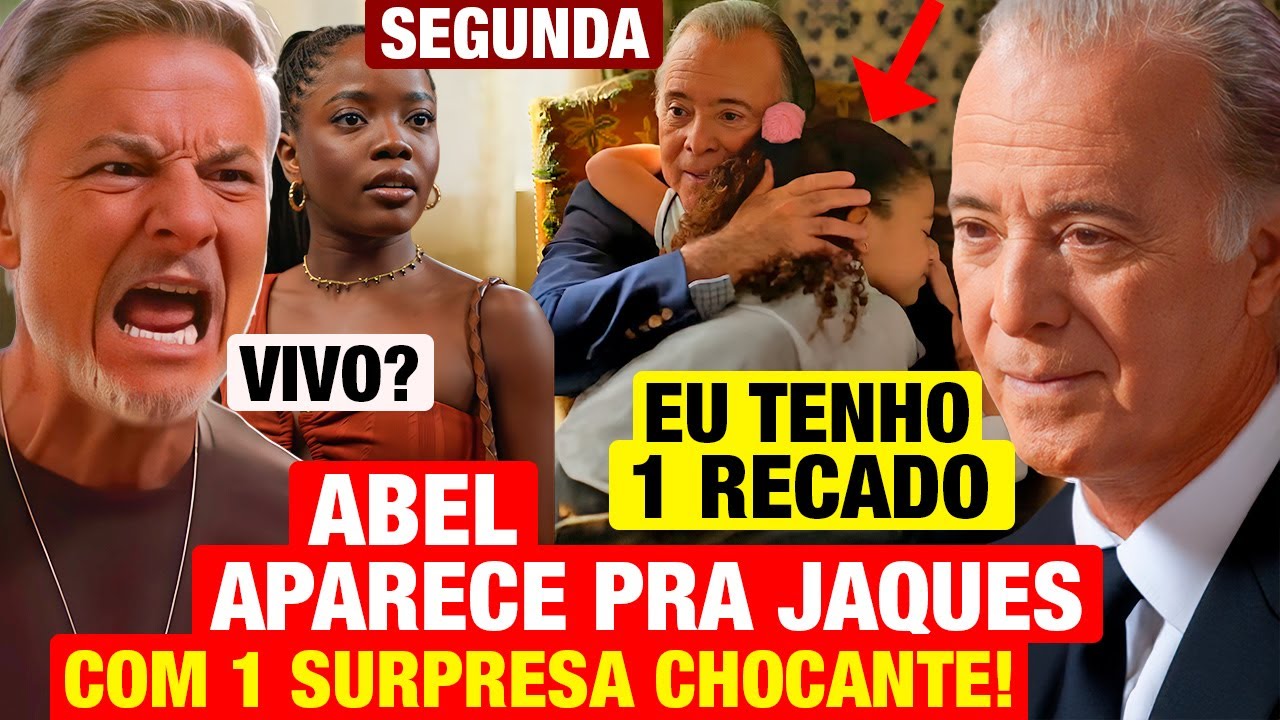 DONA DE MIM: RESUMO SEGUNDA 08/09 - Abel VOLTA, manda RECADO PARA JAQUES e faz VILÃO SE DAR MAL!