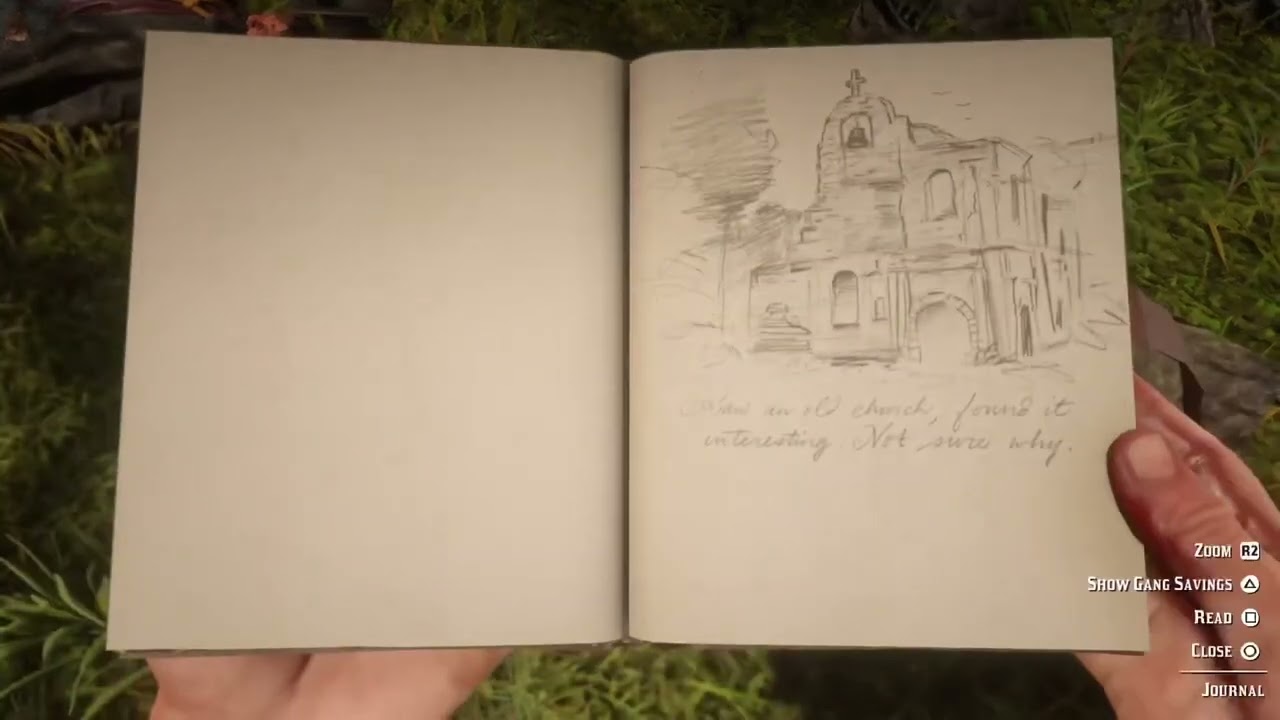 Abandoned church found in rdr2 