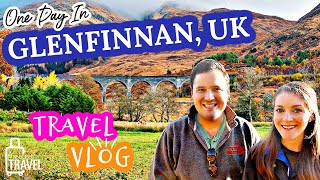 ONE DAY IN GLENFINNAN, SCOTLAND VLOG ◆ Jacobite Steam Train, Viaduct, Monument, Nature Path, &amp; More!