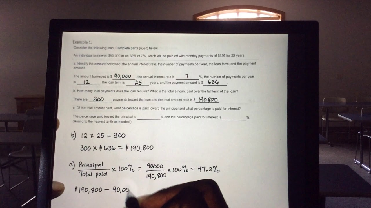Section 4D Loan Payments, Credit Cards, and Mortgages YouTube