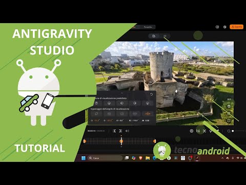 Come editare un video 360 su Antigravity Studio