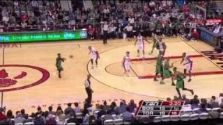 Paul Pierce 3 Pointer vs Raptors Zone Defence