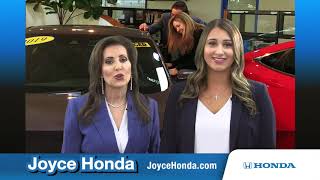 Joyce Honda - Backed by 50 Years of Grecco Excellence!