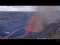 Orb Comes Towards Cam from Below, Then Zips Off Again  (SlowMo)   ~ Kilauea  Hawaii