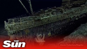 Wreck of Titanic visualised in full for first time in 3D scan