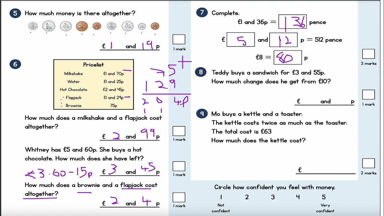 Year 3 Money White Rose Maths (KS2 Maths) (KS1 Mathematics) YouTube