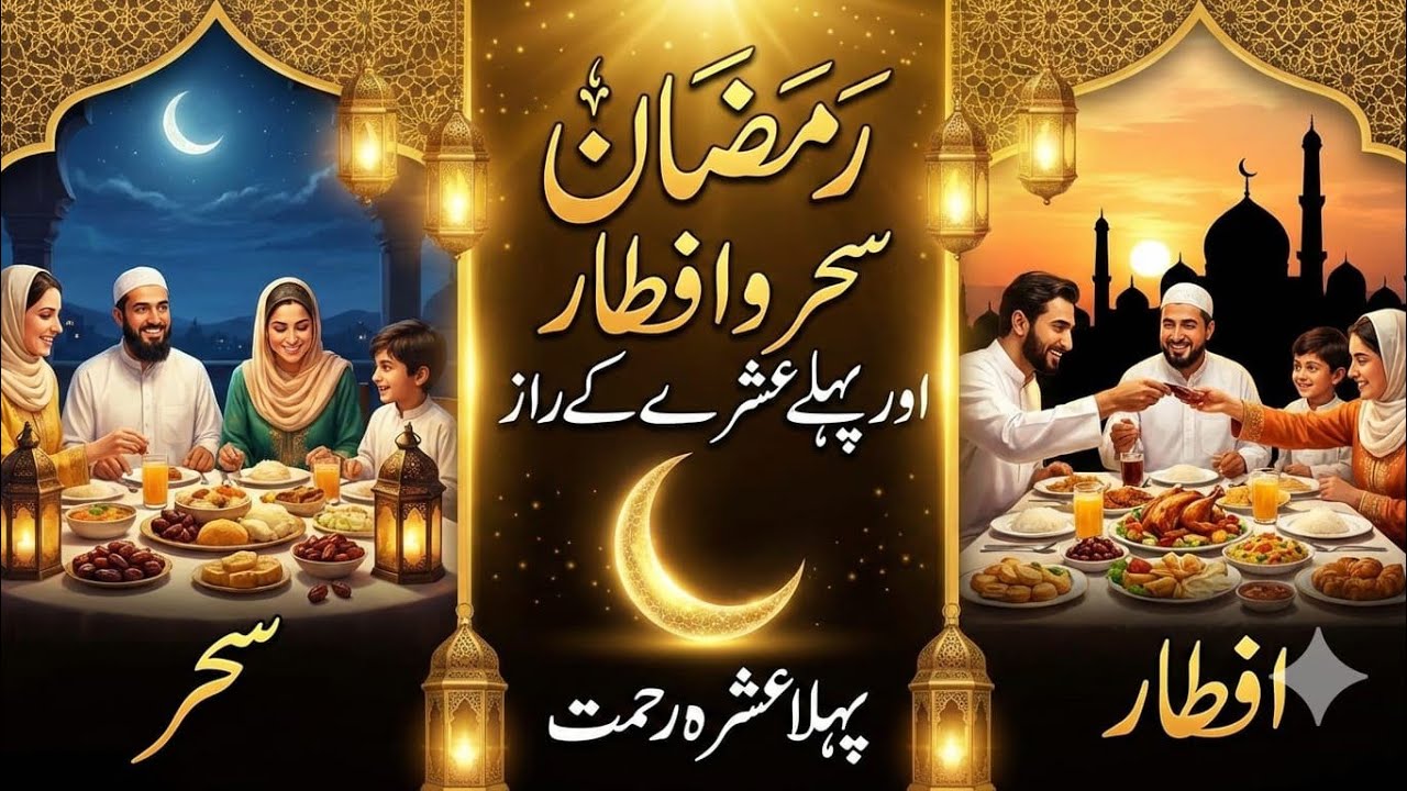 Pehla Ashra e Ramzan | Ramzan Ki Fazilat| Ramzan ki tiari | Zikr-e-Kareem