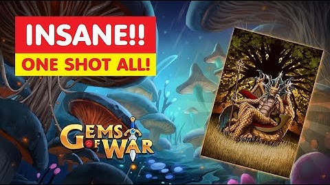 Gems of War Amanithrax Faction Assault! ONE SHOT ALL Best Team and Strategy?