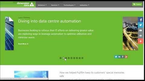 Dimension Data Cloud Client Computing & Data Centre