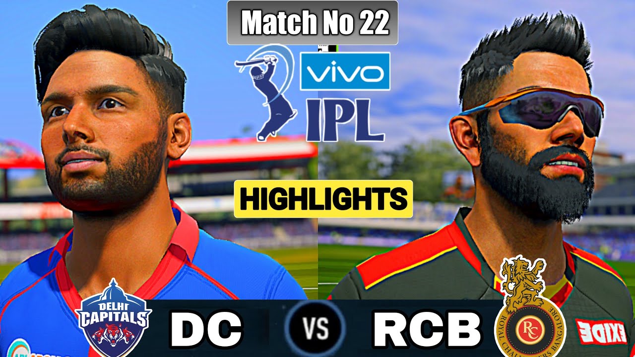 DC VS RCB Match No 22 IPL 2021 Match Highlights Hotstar Cricket dc vs rcb ipl highlights 2021