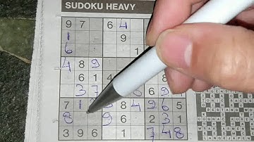 Choose today for an easy or a hard one, Heavy Sudoku puzzle (with a PDF file) 09-27-2019 part 2 of 2