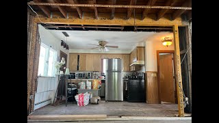 Timelapse Transformation: Removing a Kitchen Bearing Wall for an OpenConcept Makeover