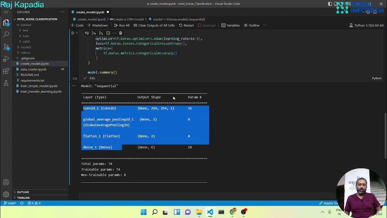 Part - 3 | Create a CNN model | Image Classification using Tensorflow ...