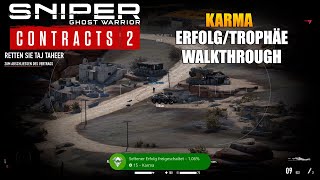 Sniper Ghost Warrior Contracts 2 - Karma - Erfolg/Trophäe - Walkthrough - Keinen Alarm auslösen!