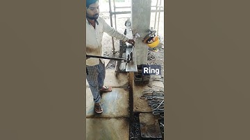 #civil work ring making for slab #slab reinforcement work #subscribe keep supporting us