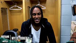 Myles Turner Postgame Media Availability 10.12.25