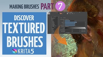 Texturing with PATTERNS with Krita 5. Blending modes explained! 😏😏🤯