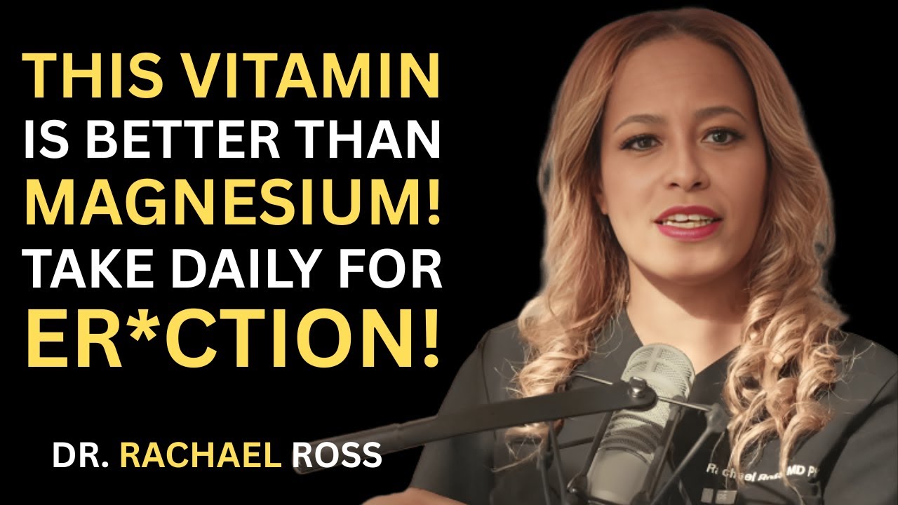 Forget Magnesium! This Cheap Vitamin is the ONLY Way to Boost Testosterone By 400%! | Dr. Rachael