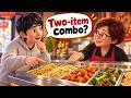 🥡 Choosing Your Combo at a Chinese Takeout Counter | Slow and Easy English Story for Beginners