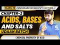 🔥 Class 10 Chemistry | Ch-2 Acids Bases and Salts | Lecture 3 | Chemical Property of Acid