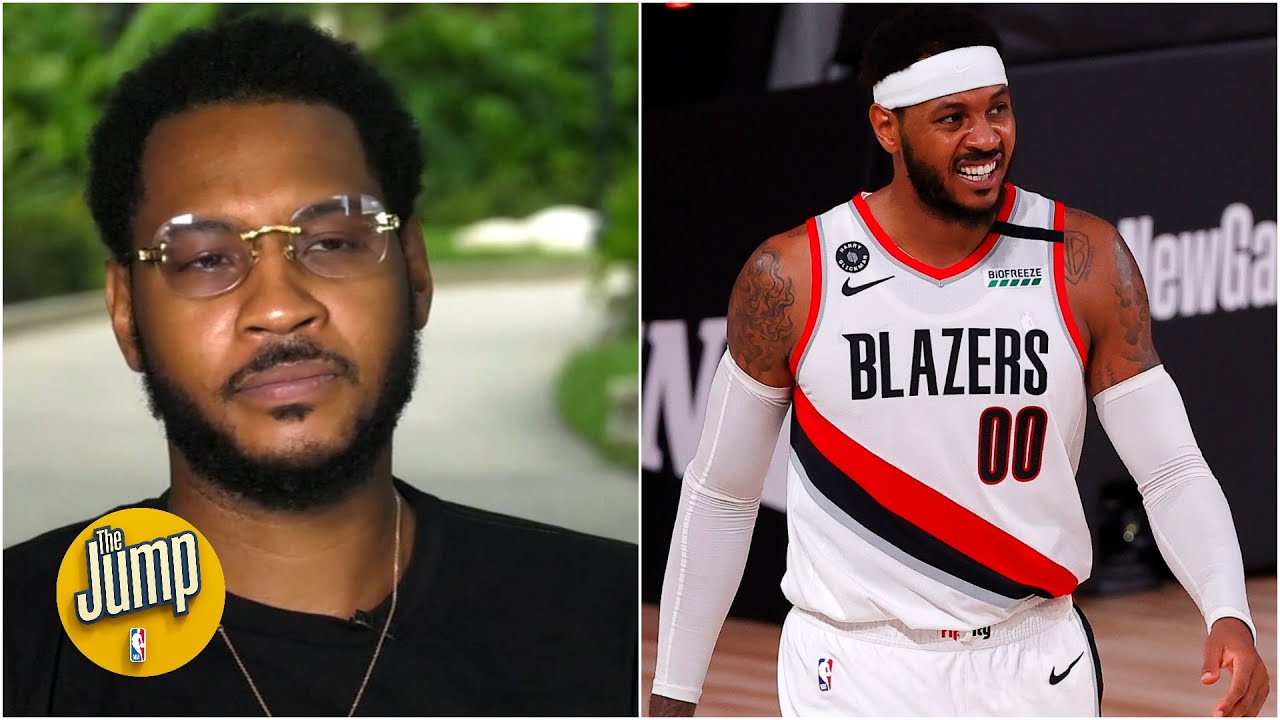 Carmelo Anthony On Return To The Nba Blazers Playoff Push And Social Activism The Jump Youtube