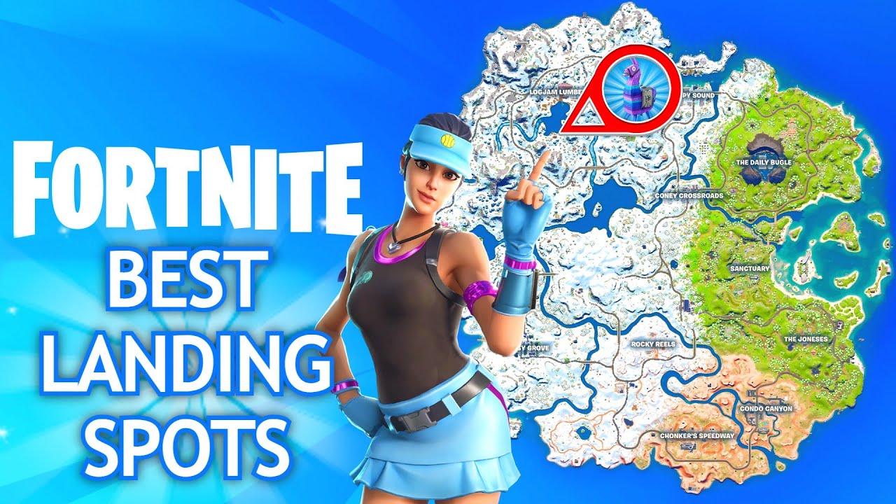 BEST LANDING SPOT IN CHAPTER 3! + Rotations