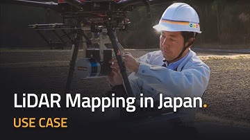 Use Case: YellowScan Vx & Surveyor UAV LiDAR mapping in Japan | Topography