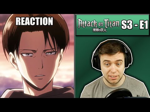 LEVI'S NEW TEAM! - Attack On Titan Season 3 Episode 1 - Rich Reaction