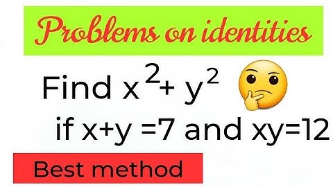 Algebraic identities # Evaluate using identities # by G.S.Rama Lakshmi