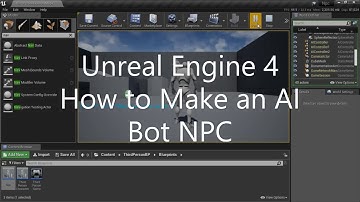 UE4 - Make an AI Bot NPC