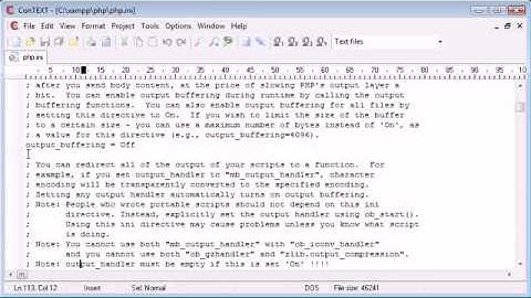 Beginner PHP Tutorial   7   The php ini File