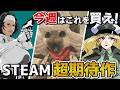 【Steam新作 2/24更新】モンハンやるんですか？伝説のケツゲーとか、神サバイバルゲーの続編も出るんですけど…【2025年2月24日～3月2日発売】