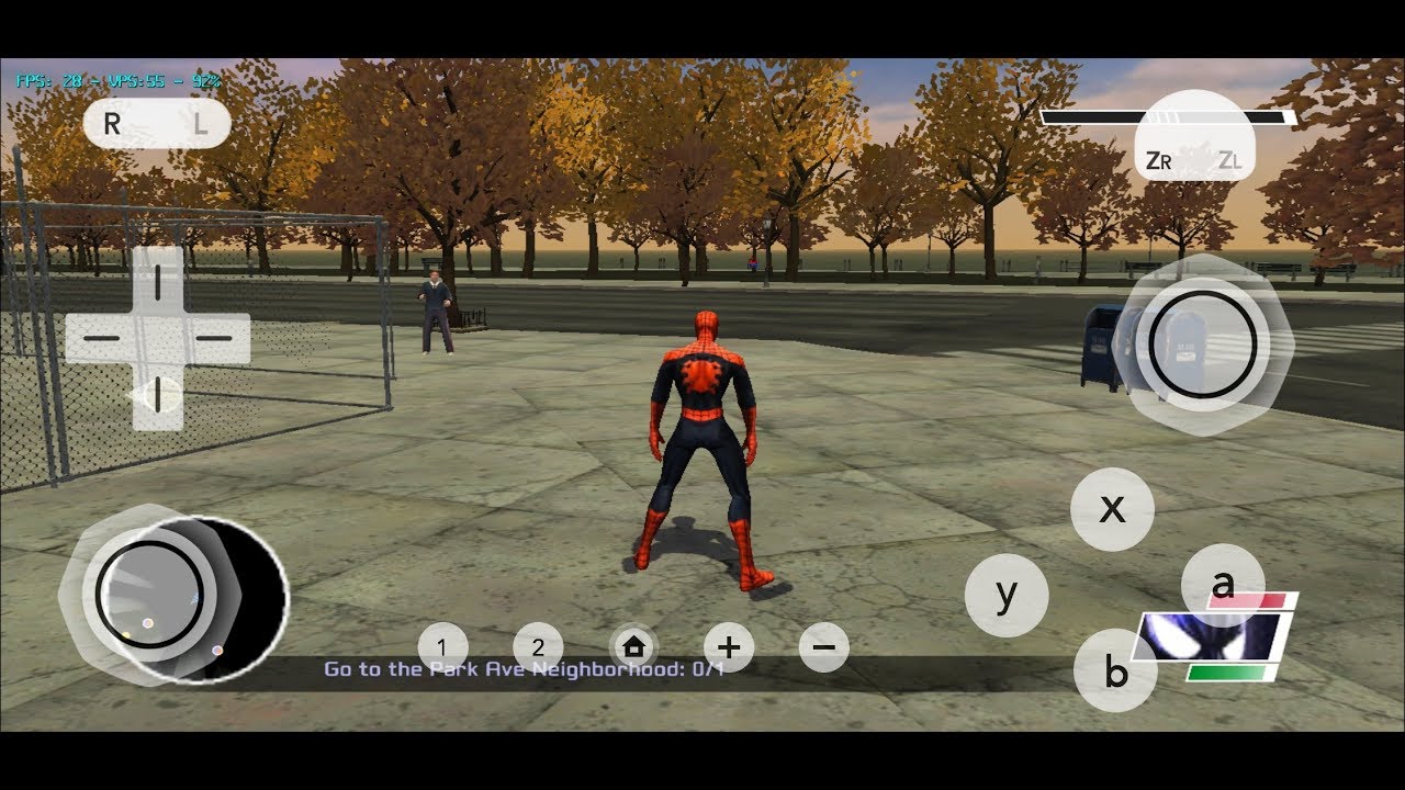 Spider-Man Spiderman Web of Shadows Wii 