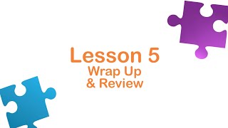 Educator Course - Unit 2 - Lesson 5