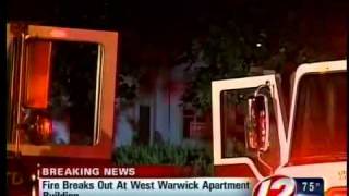 West Warwick apt fire