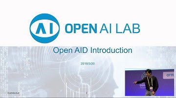 Open AI Lab Keynote at Linaro Connect Hong Kong 2018