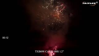 Fajerwerki TXB698 CAKE 100S 1 2” Triplex