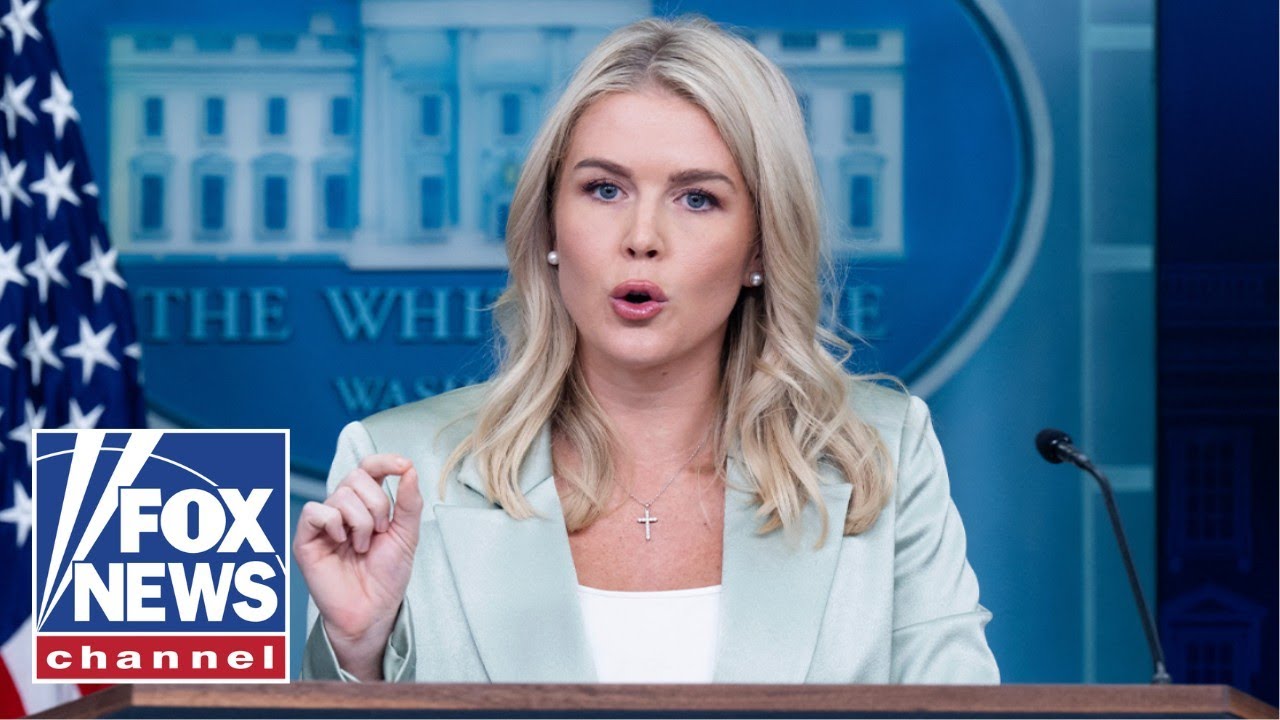 Karoline Leavitt: Trump is the first president to actually do something about Iran